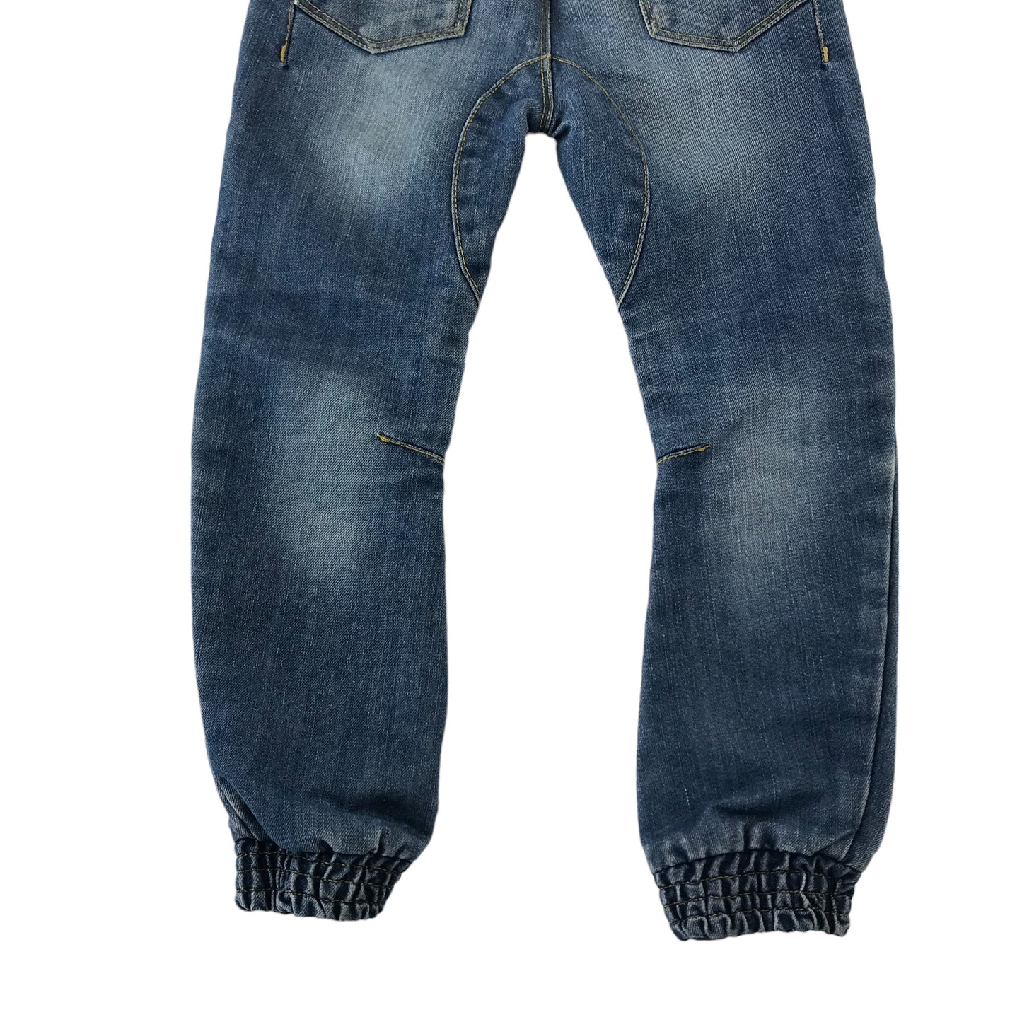 Mothercare jeans 6 years blue denim pull up jogger style
