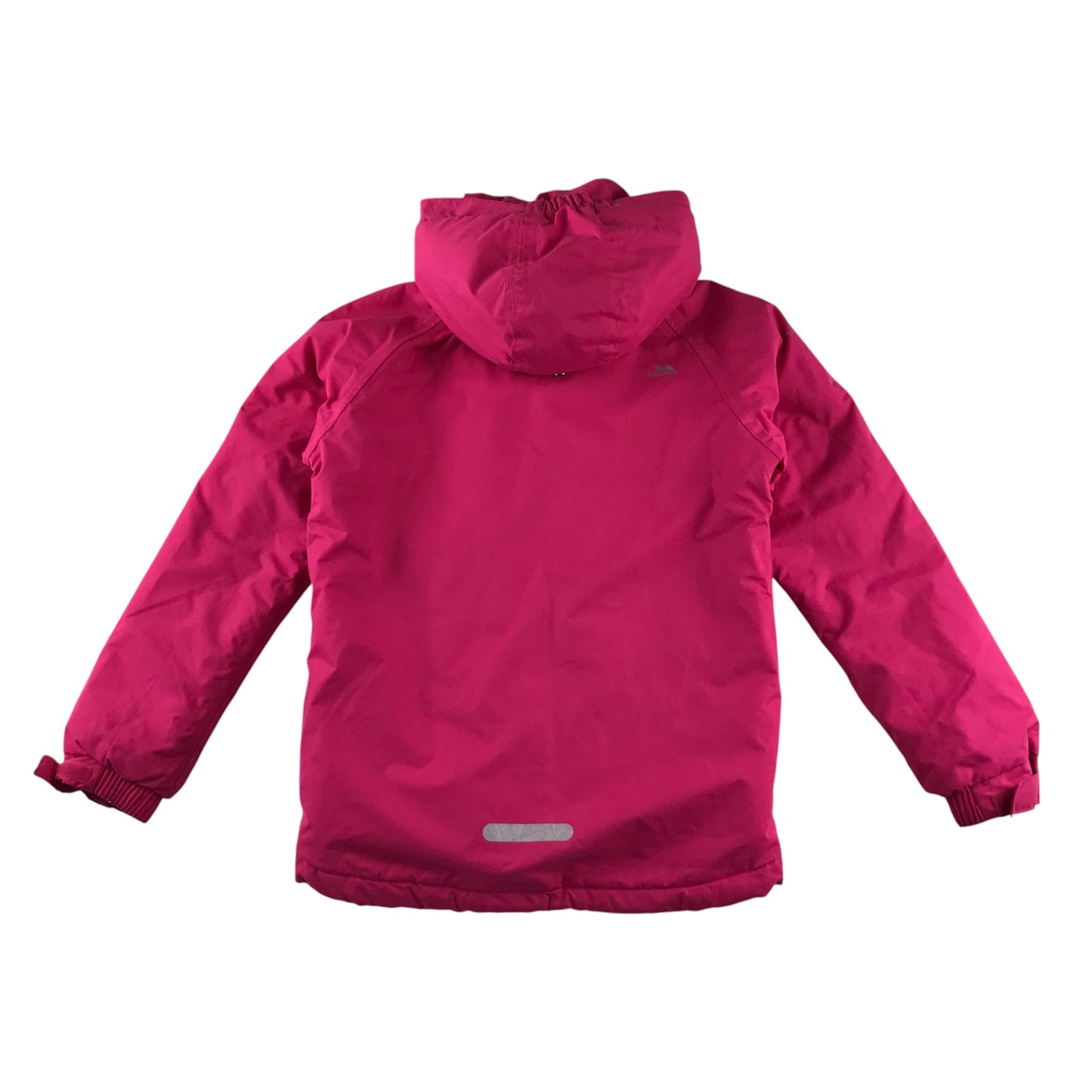 Trespass jacket 9-10 years pink waterproof hard shell fleece lining