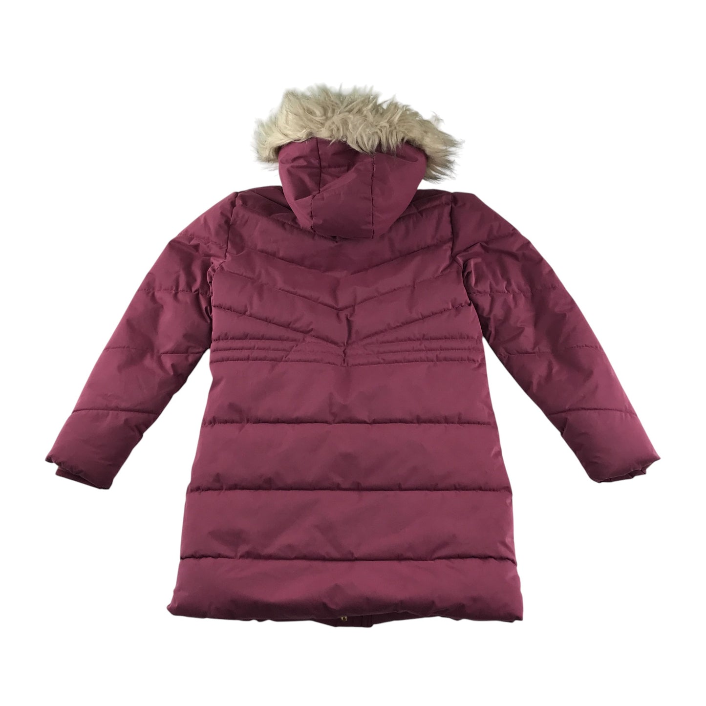 George jacket 11-12 years pink parka fluffy lining