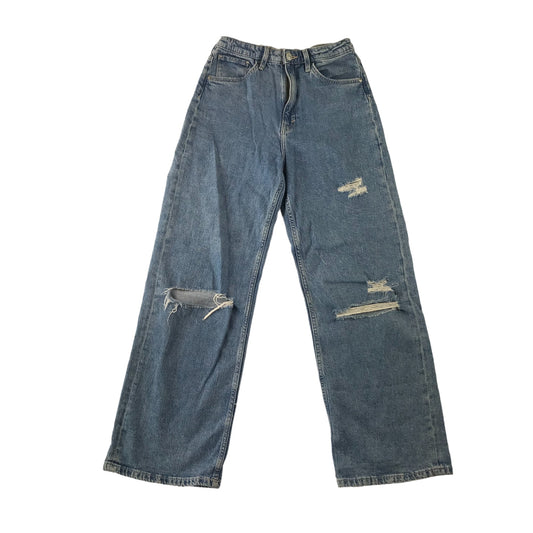 H&M jeans 11-12 years blue wide leg high waist