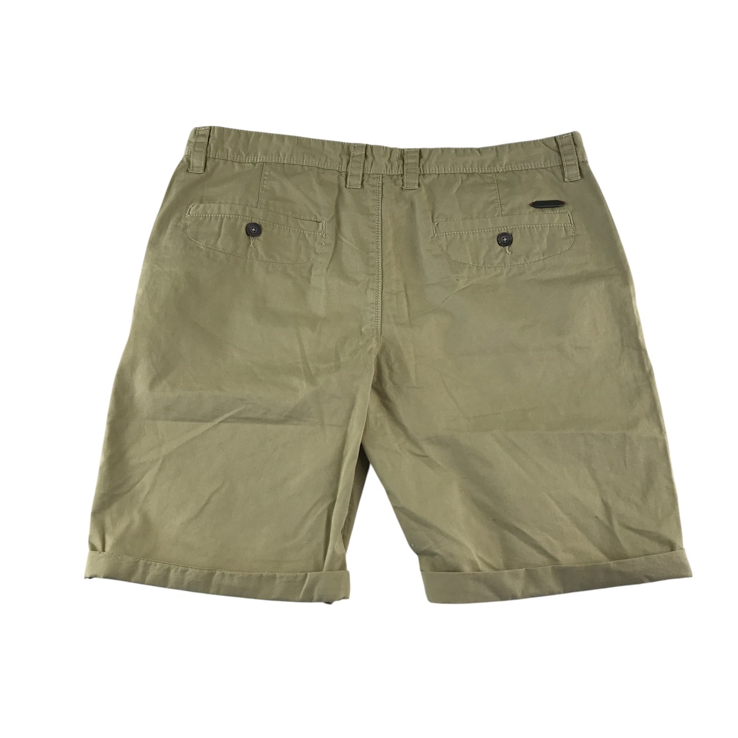 Lee Cooper shorts men's waist 36inch pale khaki chino style cotton