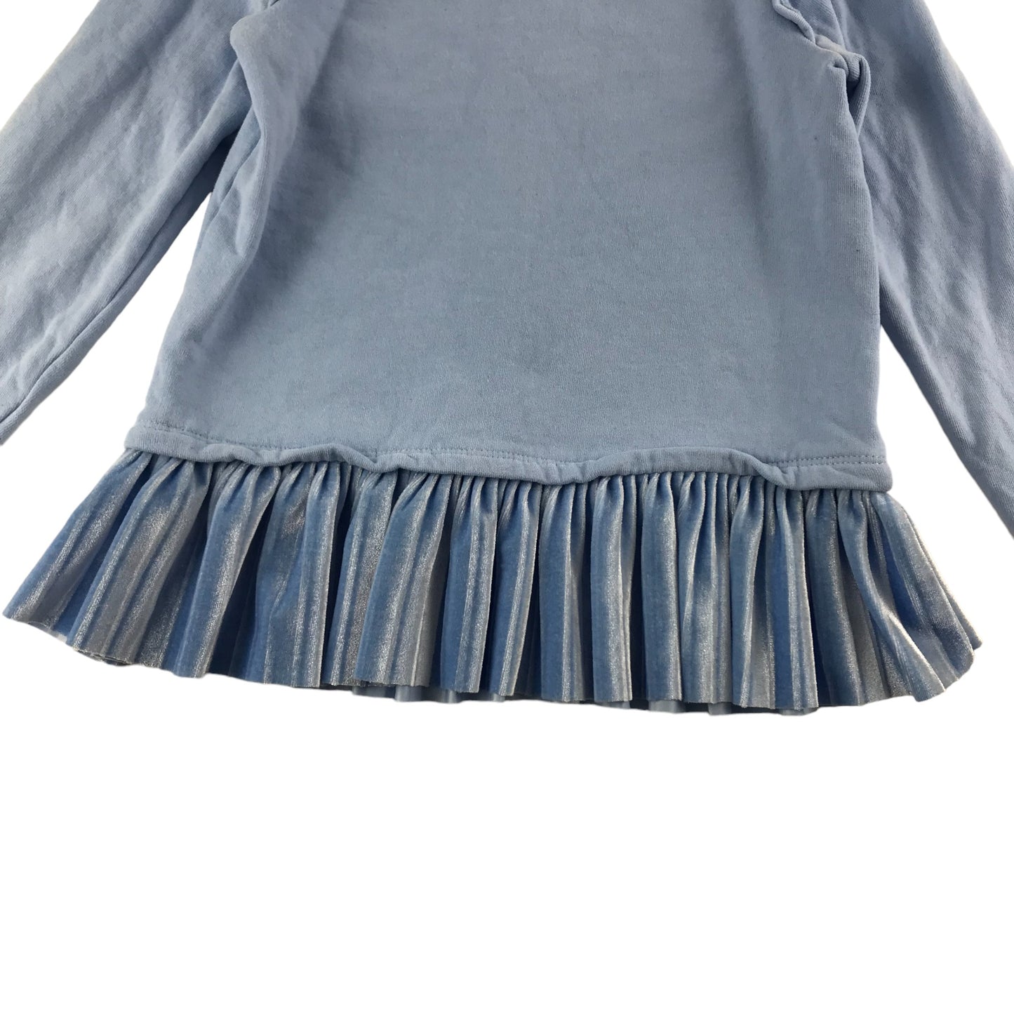 George Sweater Age 6 Blue Disney Frozen Frilled Hem