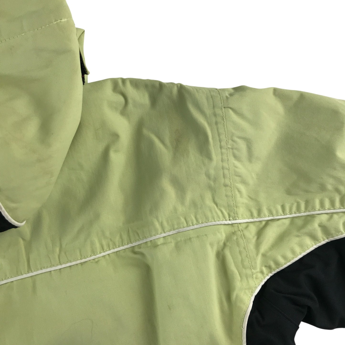 Surfanic 3000 ski jacket 9-10 years light green fleece lining waterproof
