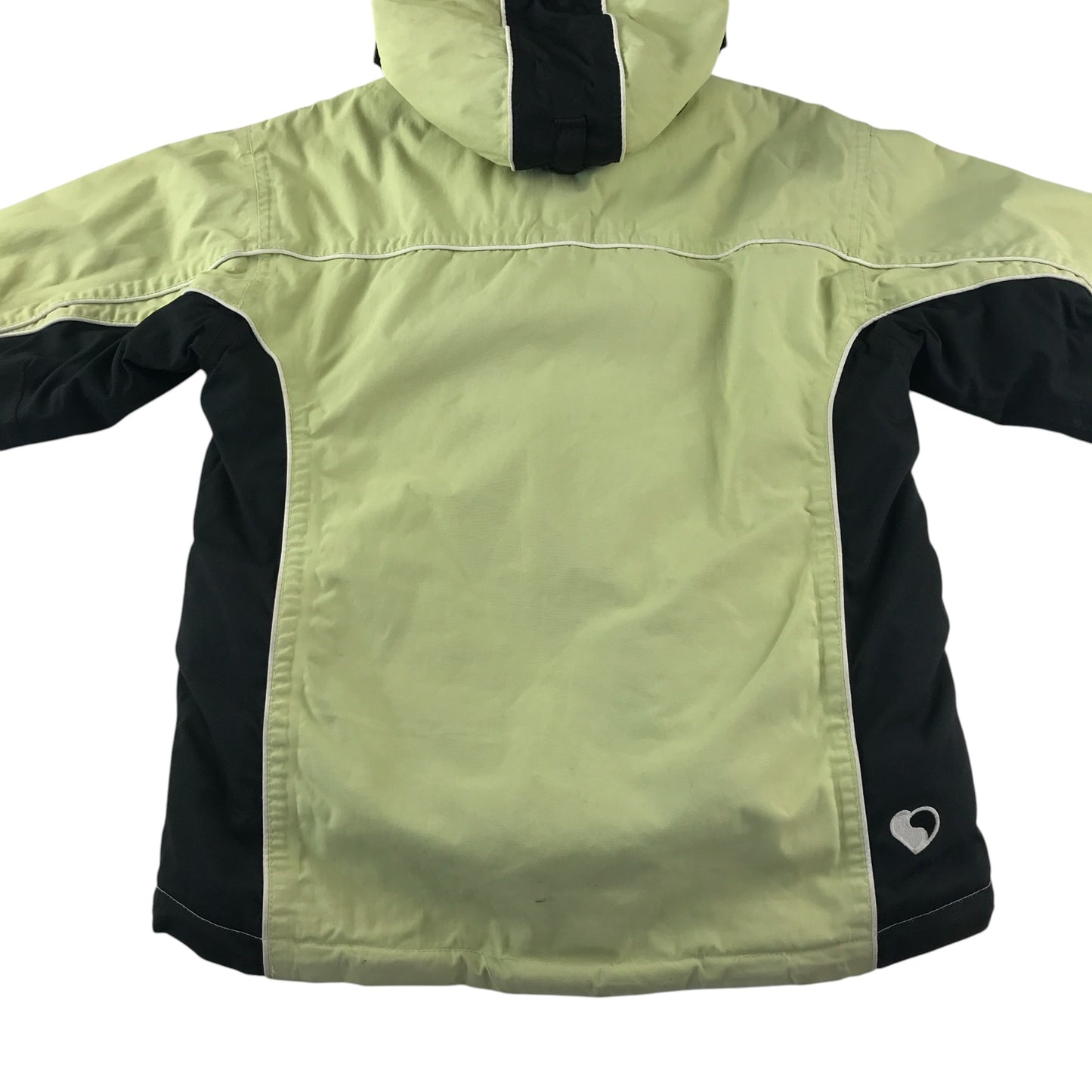 Surfanic 3000 ski jacket 9-10 years light green fleece lining waterproof