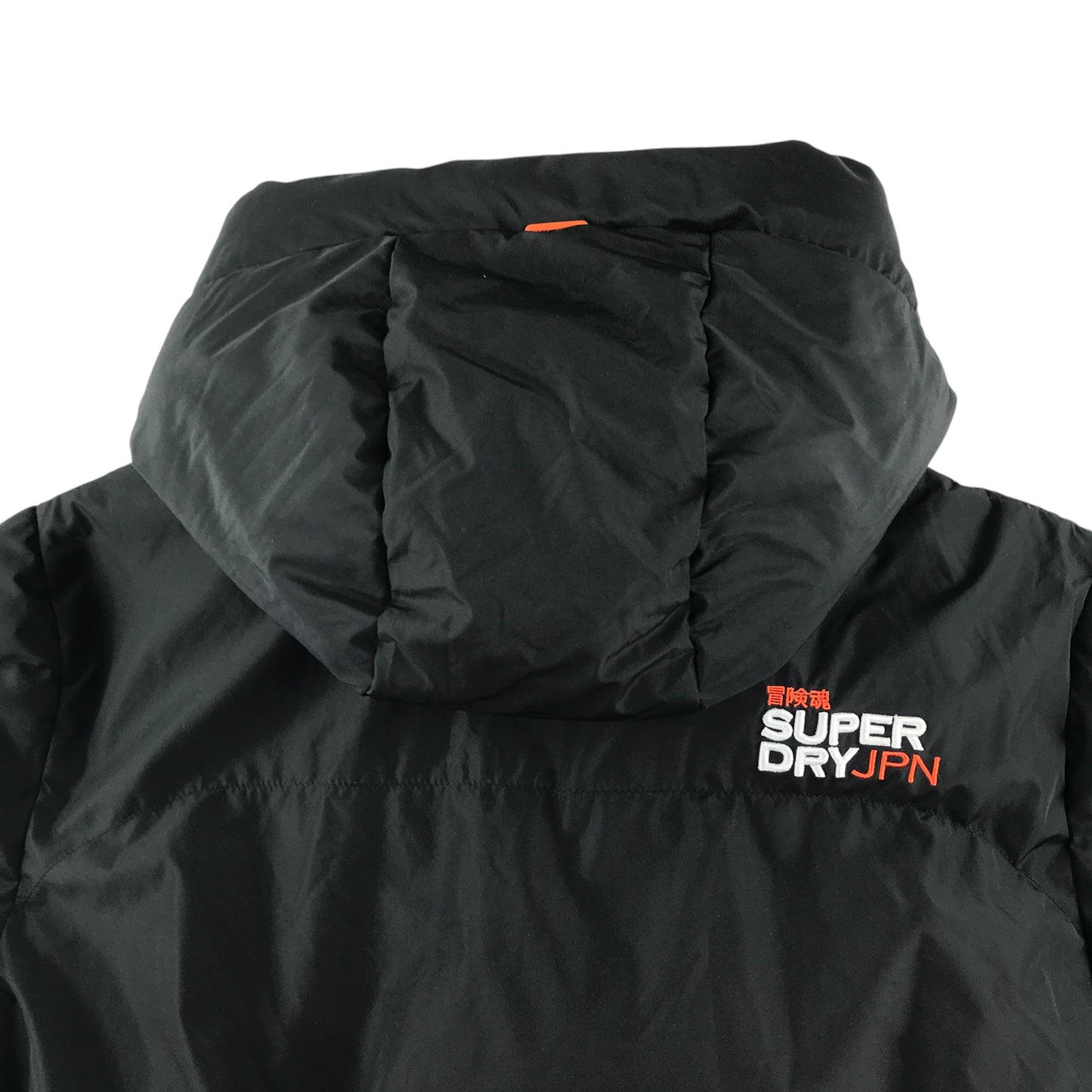 SuperDry jacket women's S black warm lining puffer water resistant