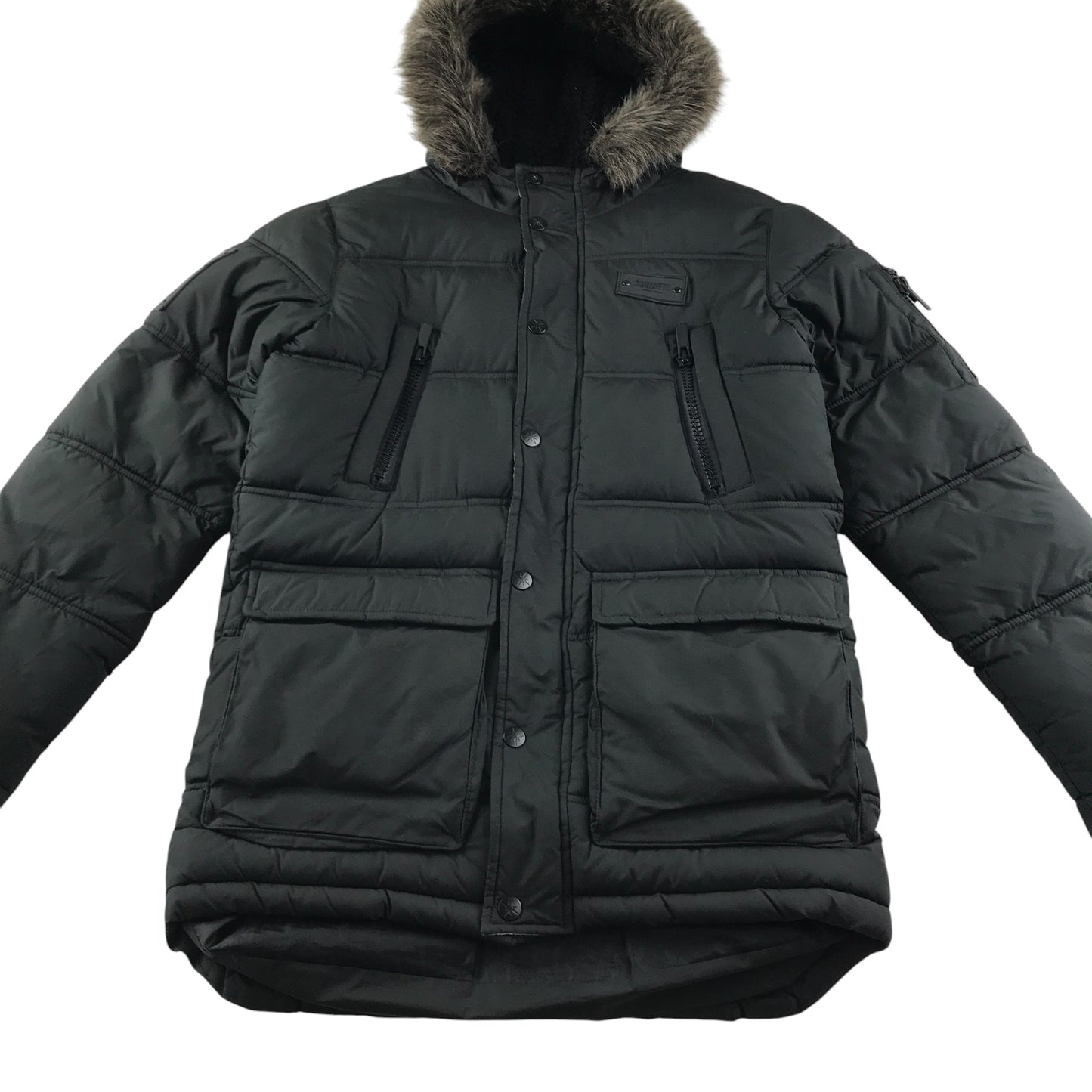 Sonneti jacket 12-13 years black parka warm lining