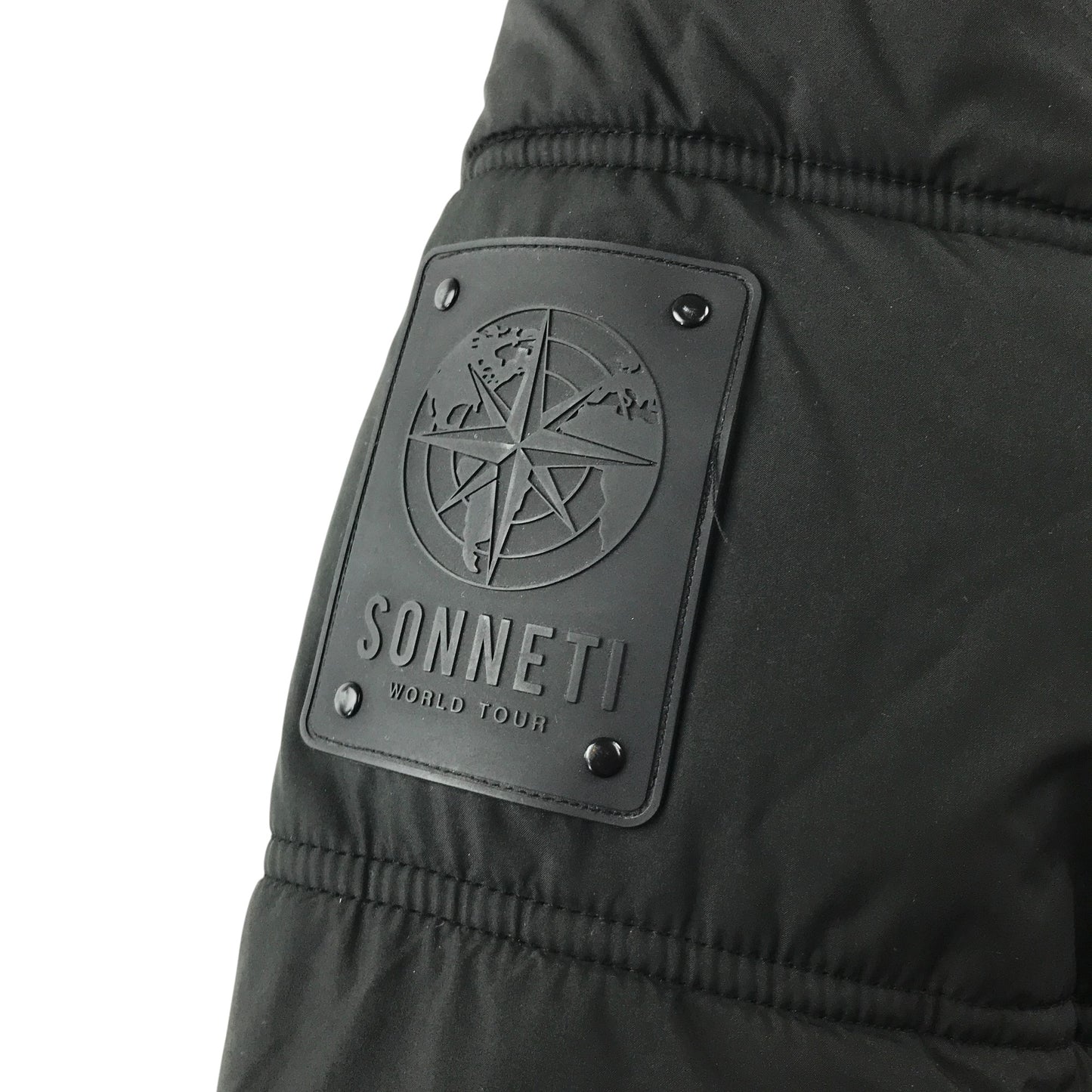 Sonneti jacket 12-13 years black parka warm lining