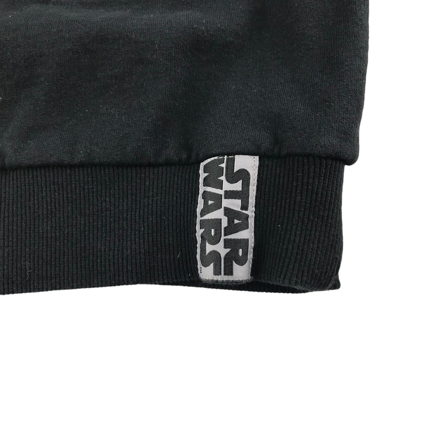 Primark Sweater Age 6 Black Star Wars Storm Trooper Cotton Jersey