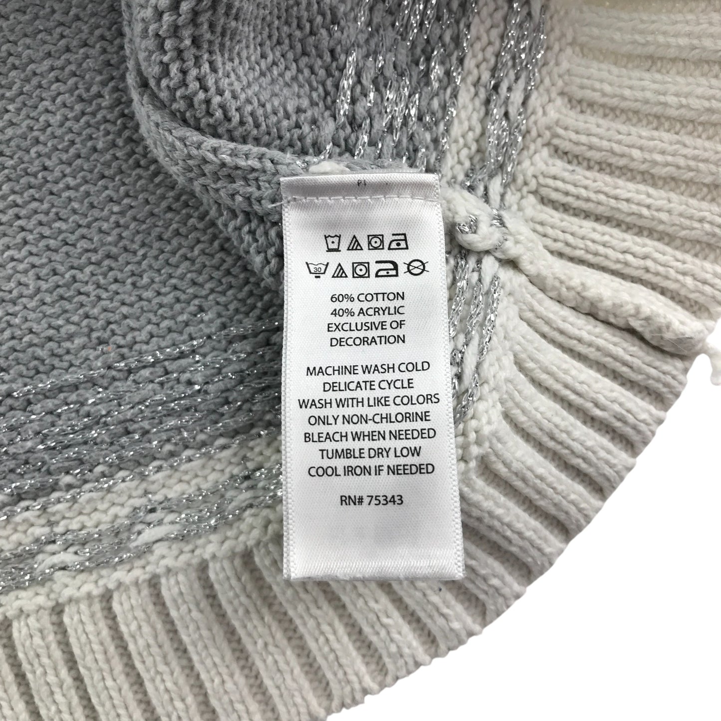 Lulurain dress 5-6 years grey long sleeve knitwear winter pattern