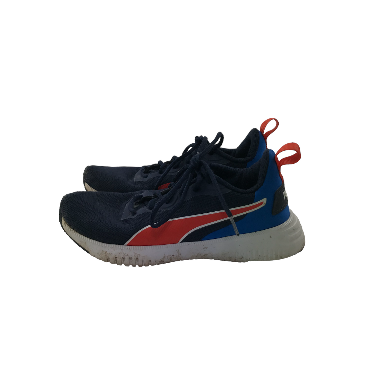 Puma Navy Red and Blue Trainers Shoe Size 4