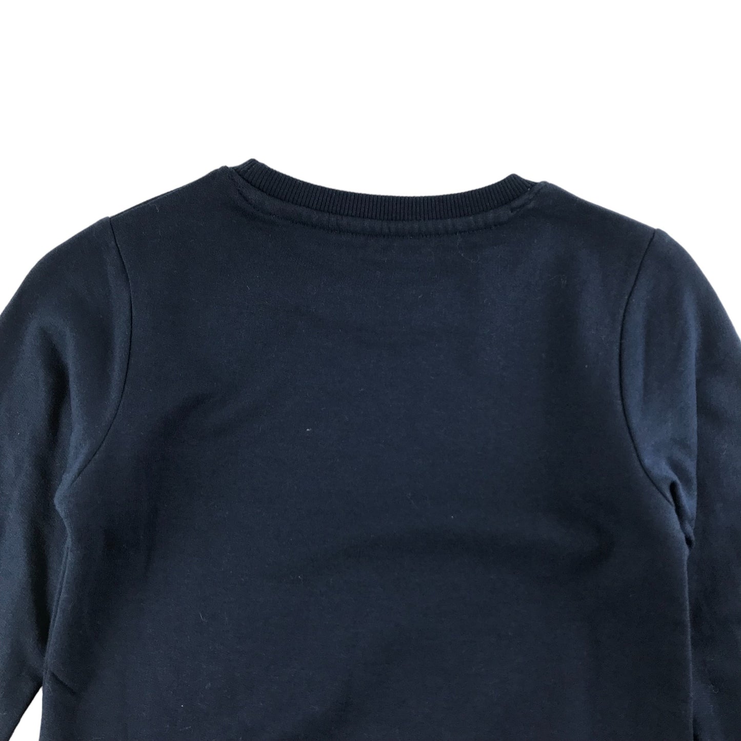 Character.com Sweater Age 6 Navy Blue Disney Frozen Jersey Pullover Cotton