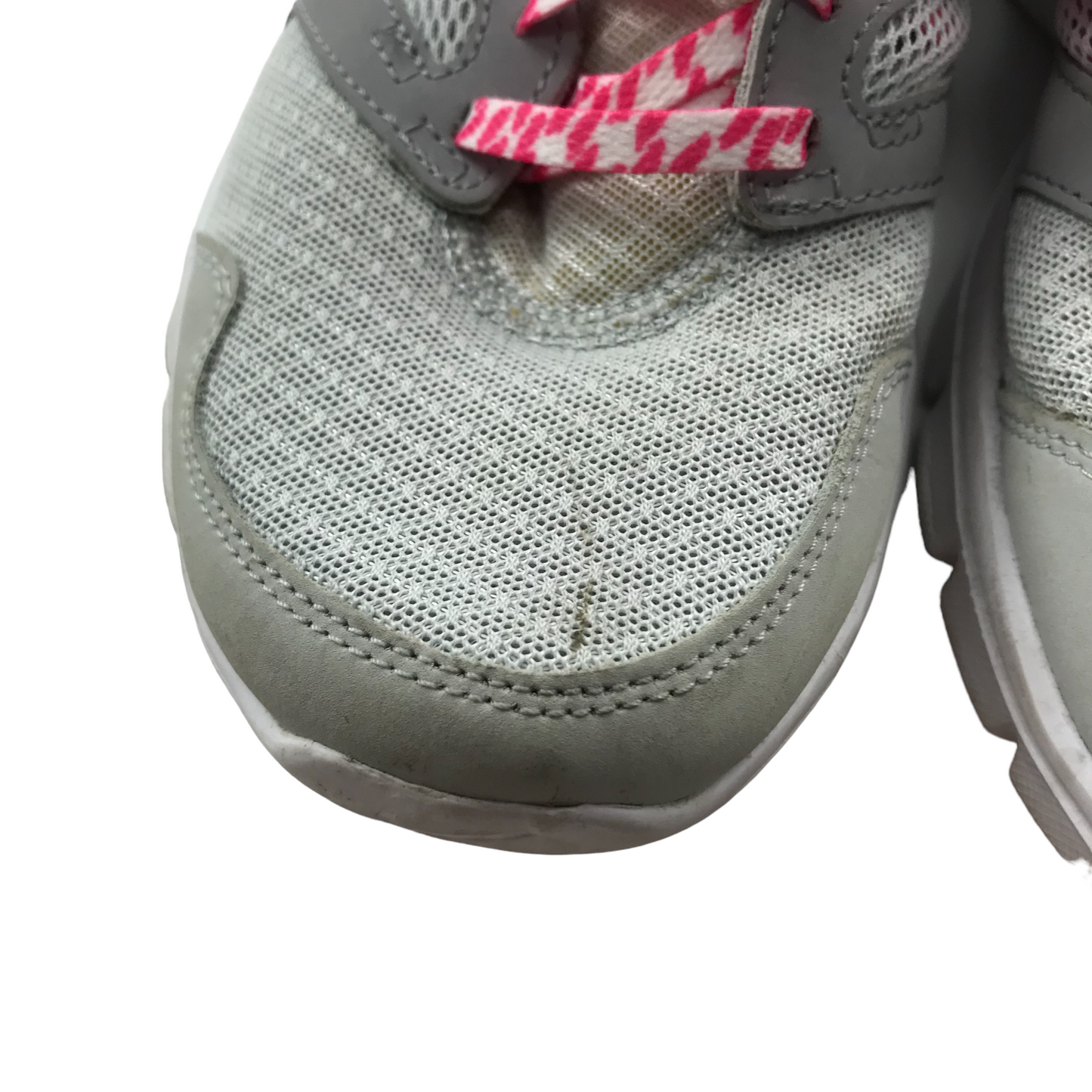 Nike Flex Experience RN 3 Grey and Pink Trainers Shoe Size 4.5