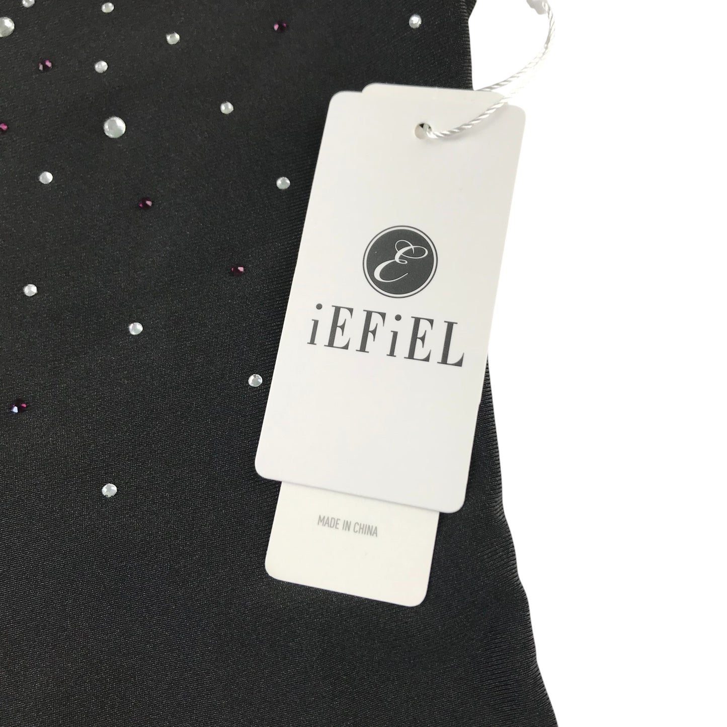 iEFiEL leotard 9-10 years black and yellow with gems