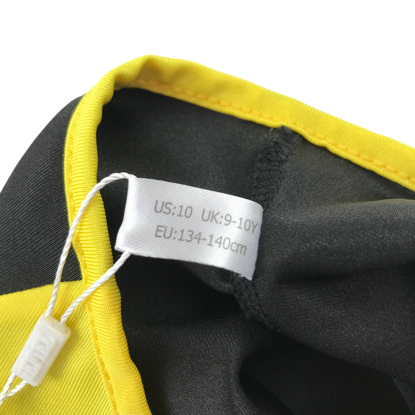 iEFiEL leotard 9-10 years black and yellow with gems