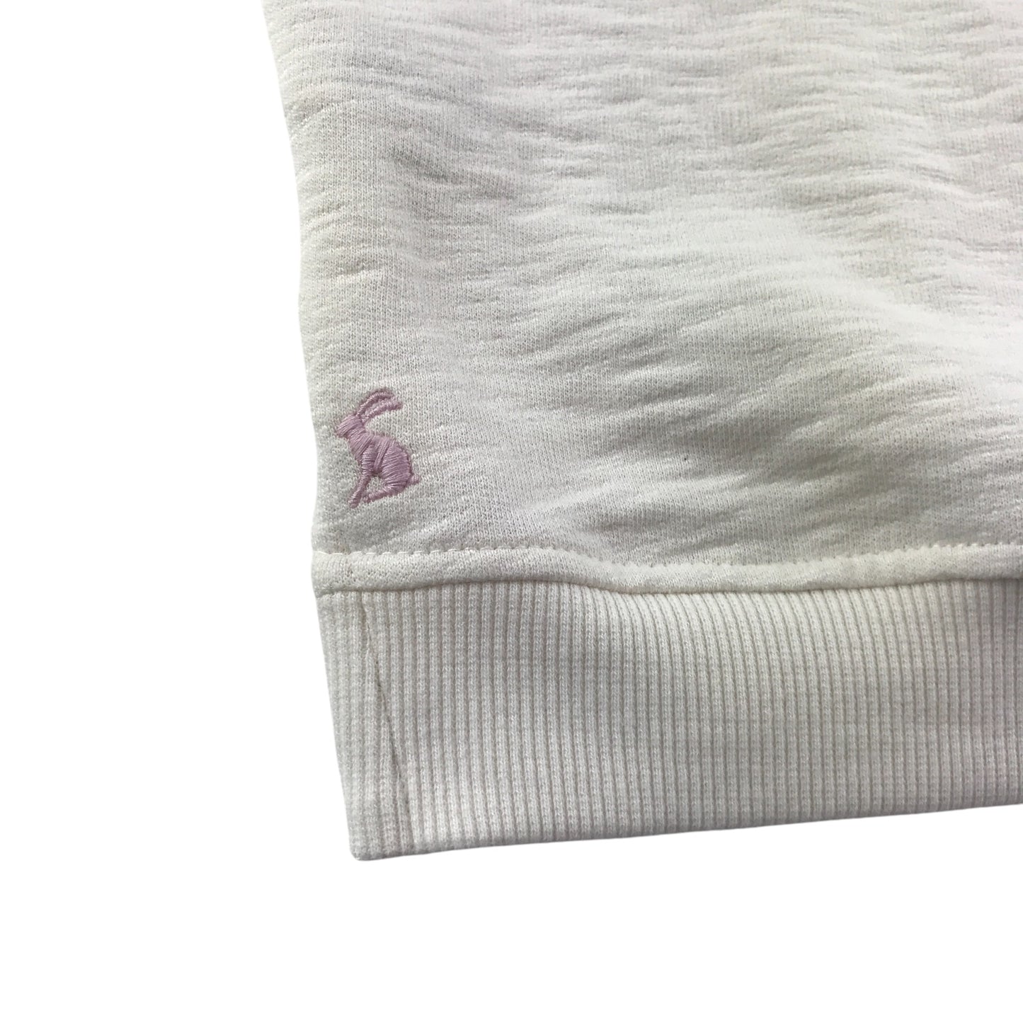 Joules jumper 9-10 years cream long sleeve with logo cotton