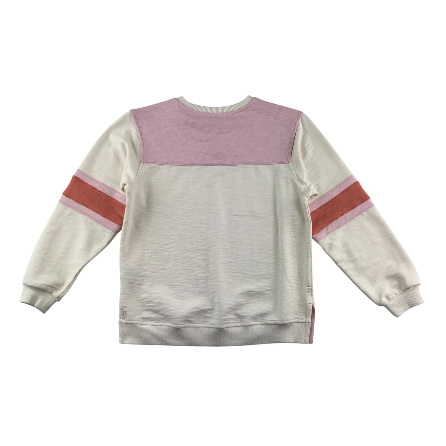 Joules jumper 9-10 years cream long sleeve with logo cotton