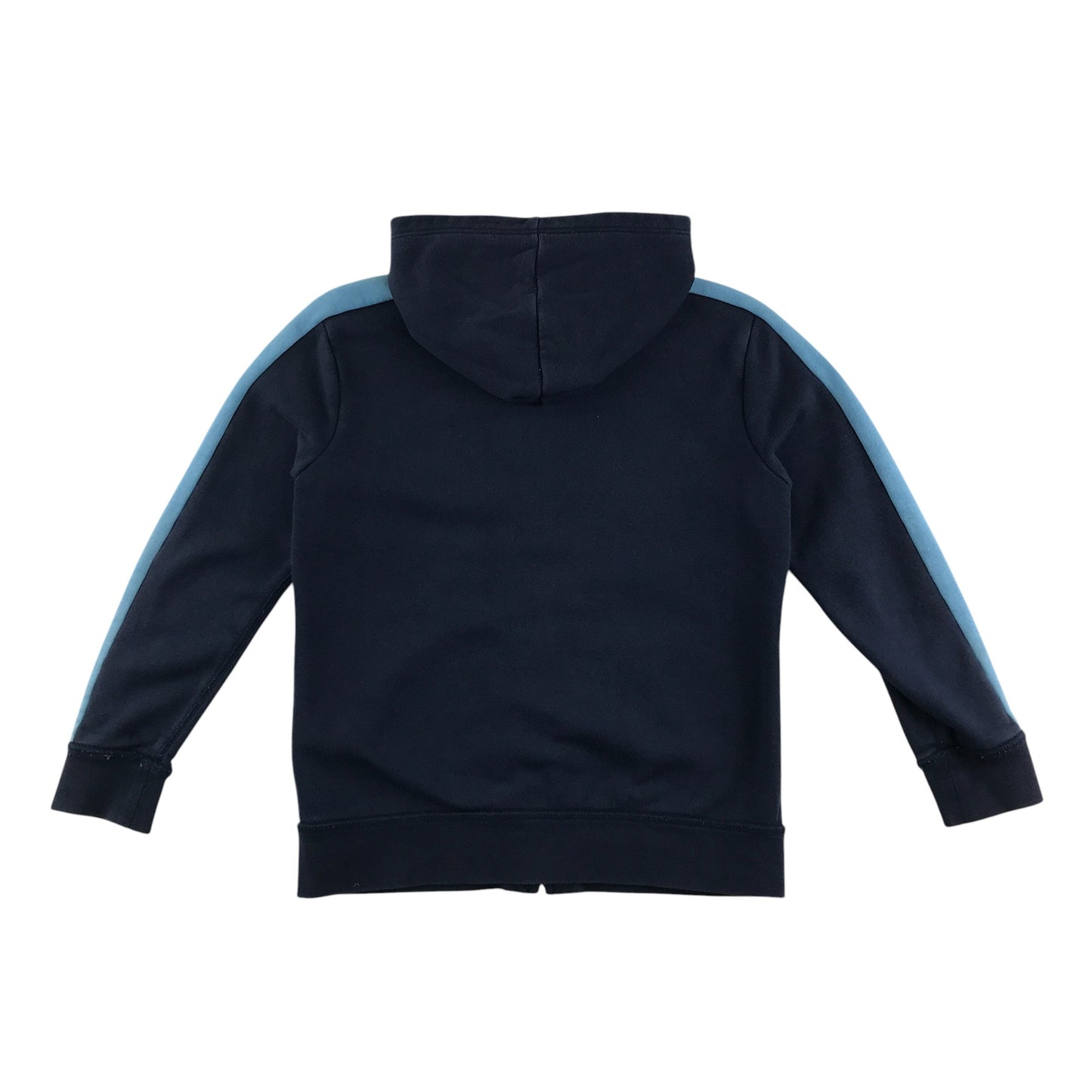GAP hoodie 9-10 years navy long sleeve zip up with logo