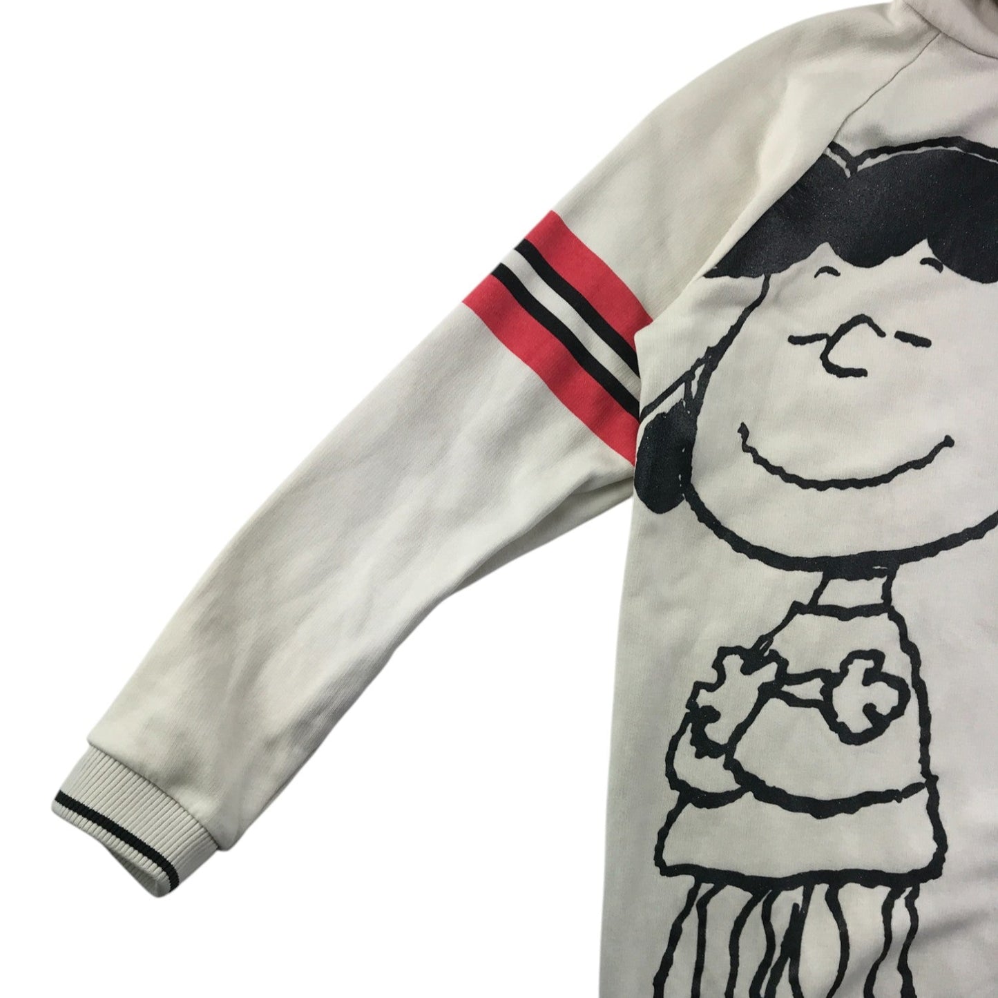 H&M hoodie 10-11 years white long sleeve Peanuts Snoopy print