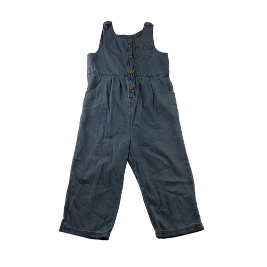 Tu Jumpsuit Age 5 Blue Light Denim Cotton