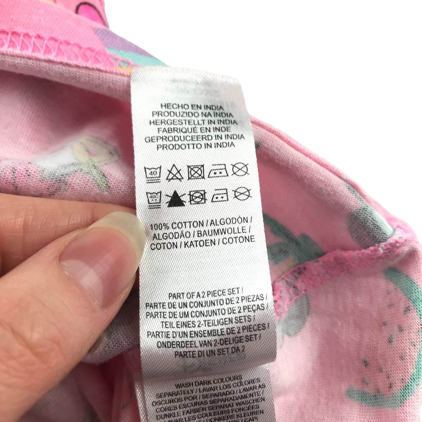 Primark Dress Age 6 Pink Disney Minnie Mouse and Daisy Duck Cotton