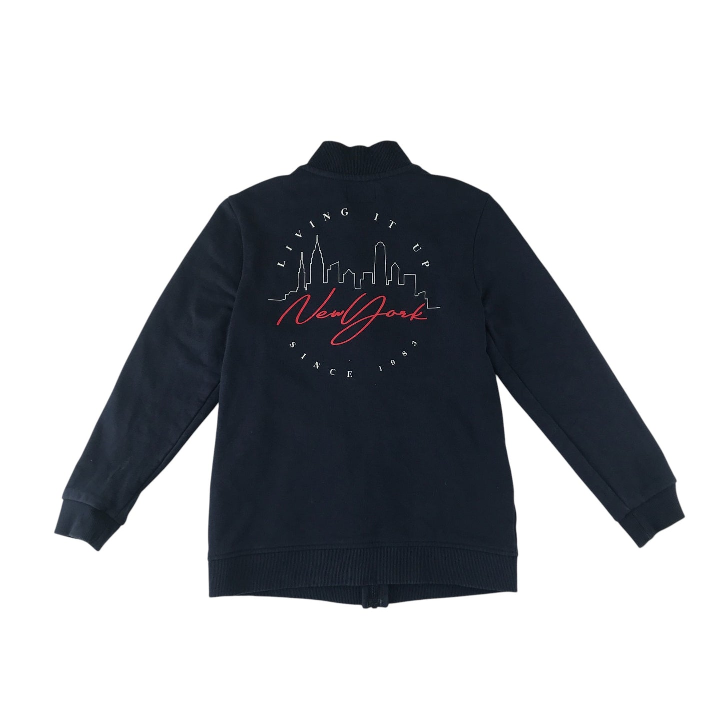 Original Marines sweater 9-10 years navy New York style graphics cotton