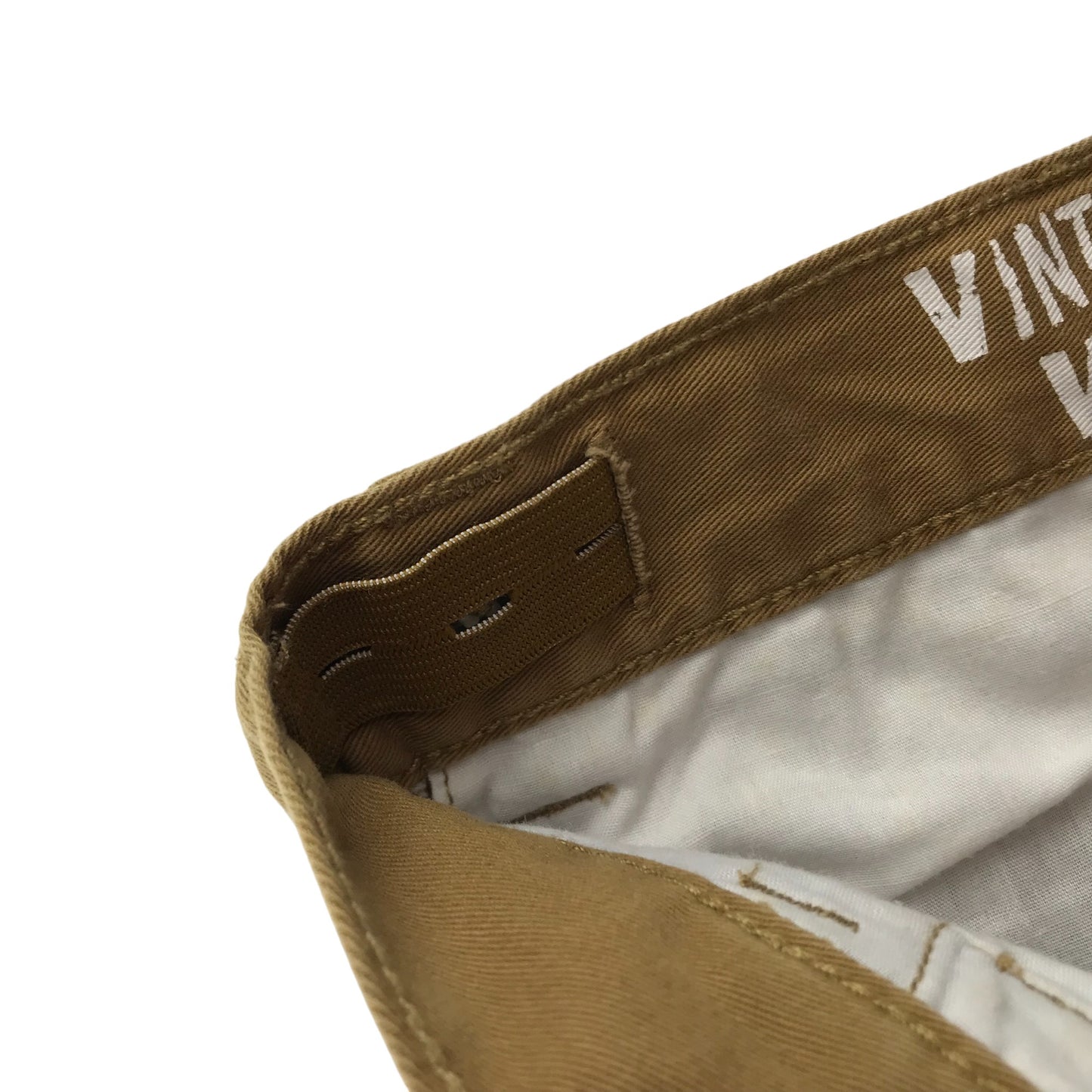 George Shorts Age 5 Brown Adjustable Waist Chino Style Cotton