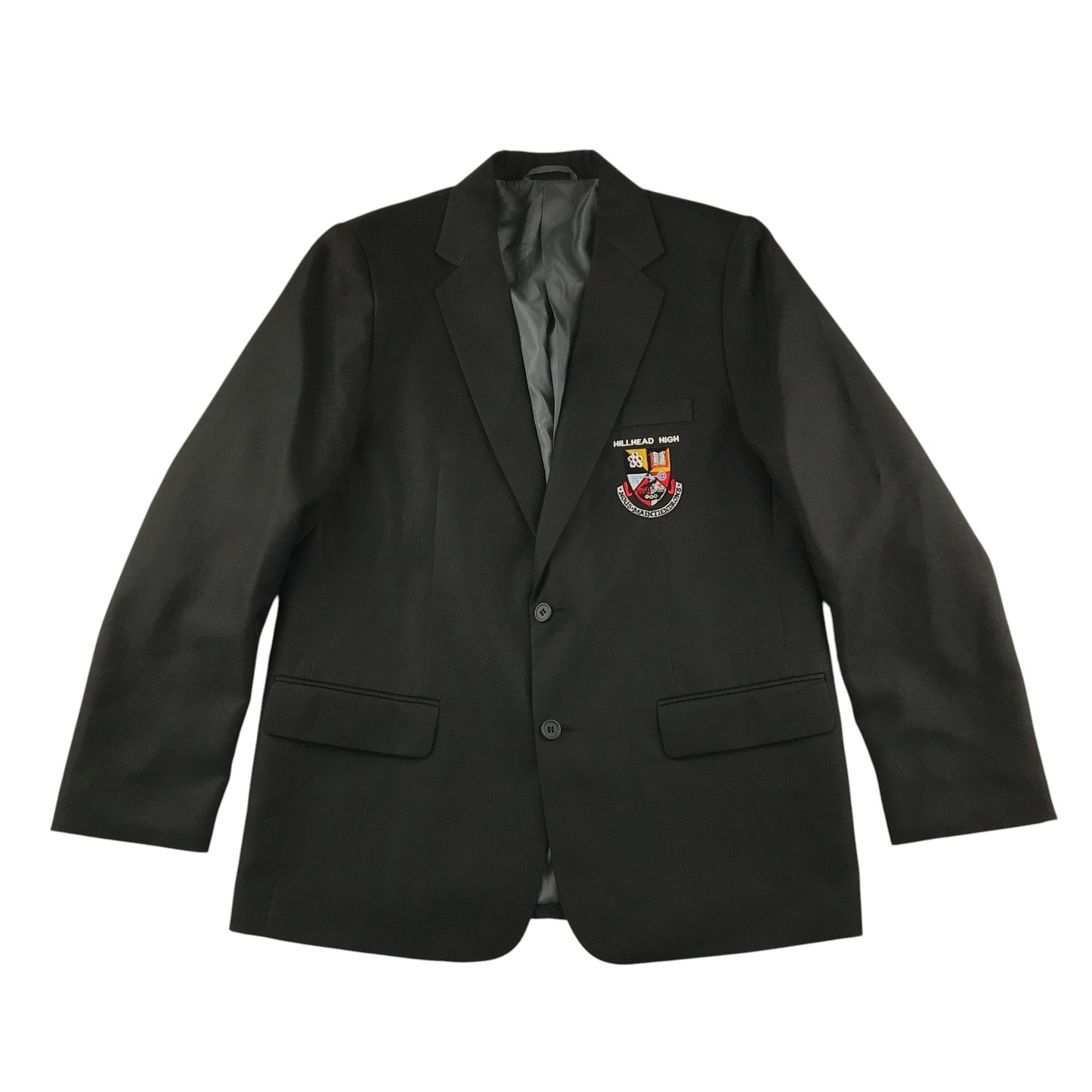 Hillhead High School Black Blazer Boy Style
