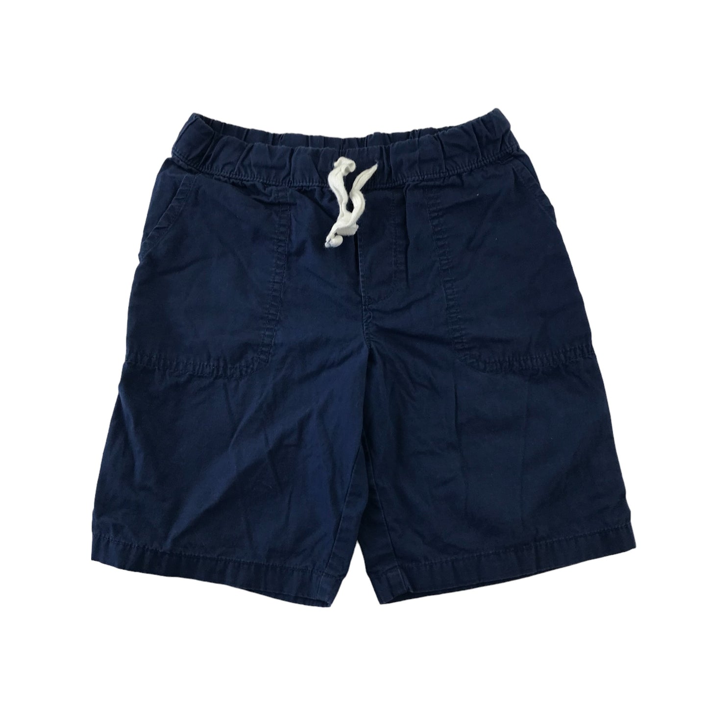 Carters Shorts Age 6 Navy Elasticated Waist Pockets Pull Up Cotton