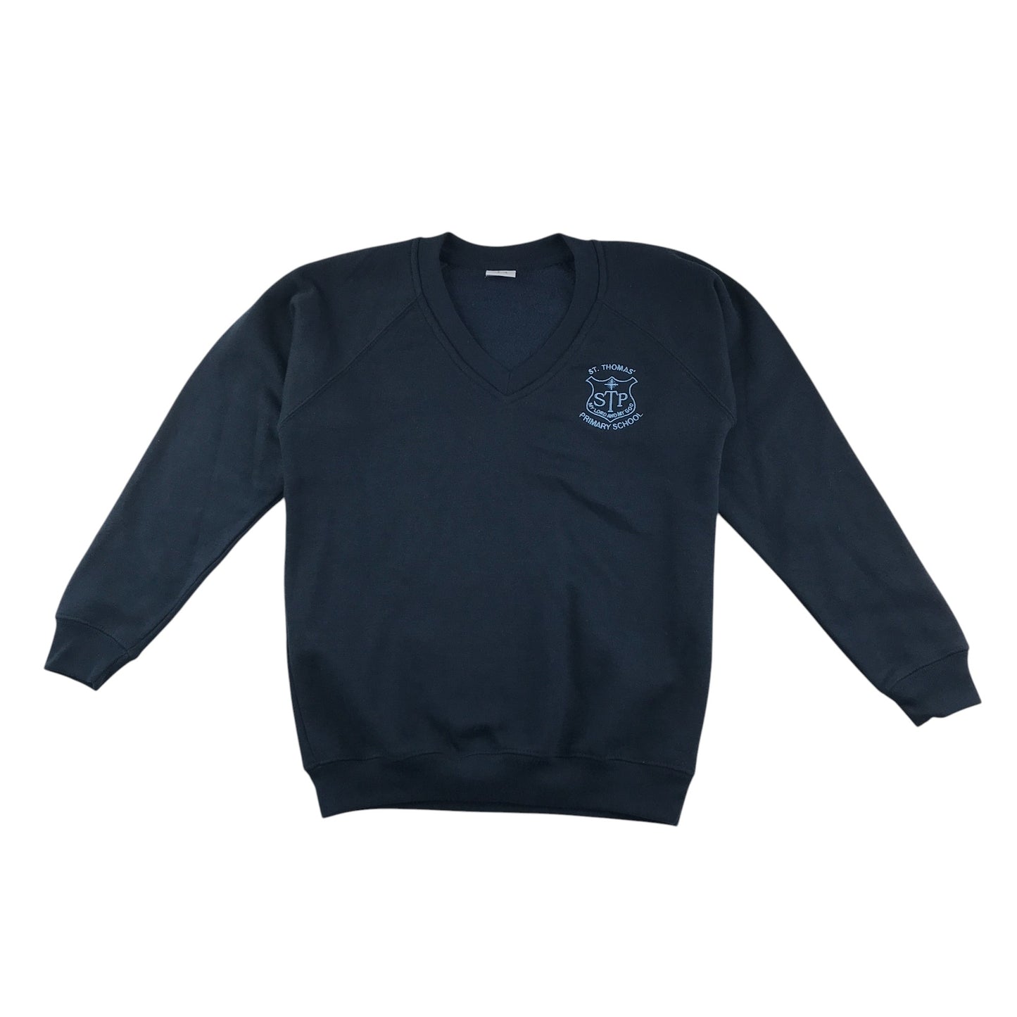 St. Thomas PS Primary navy v-neck Sweatshirt