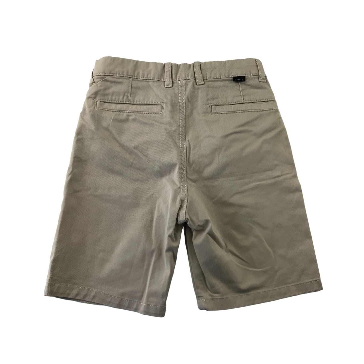 Zara Shorts Age 7 Beige Adjustable Waist Pockets Belt Loops