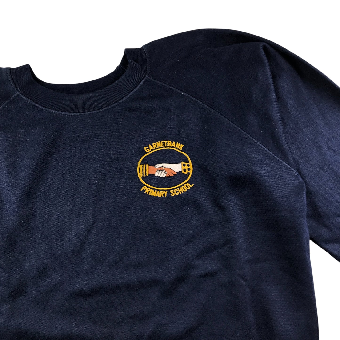 Garnetbank PS Primary navy crewneck Sweatshirt