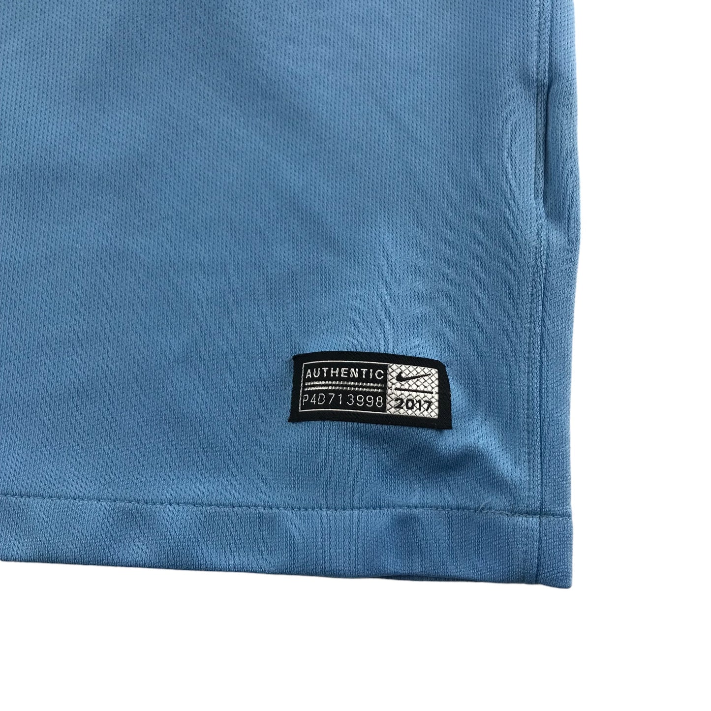 Nike Melbourne City FC 18/19 Home Football Top Size M Light Blue Short Sleeve