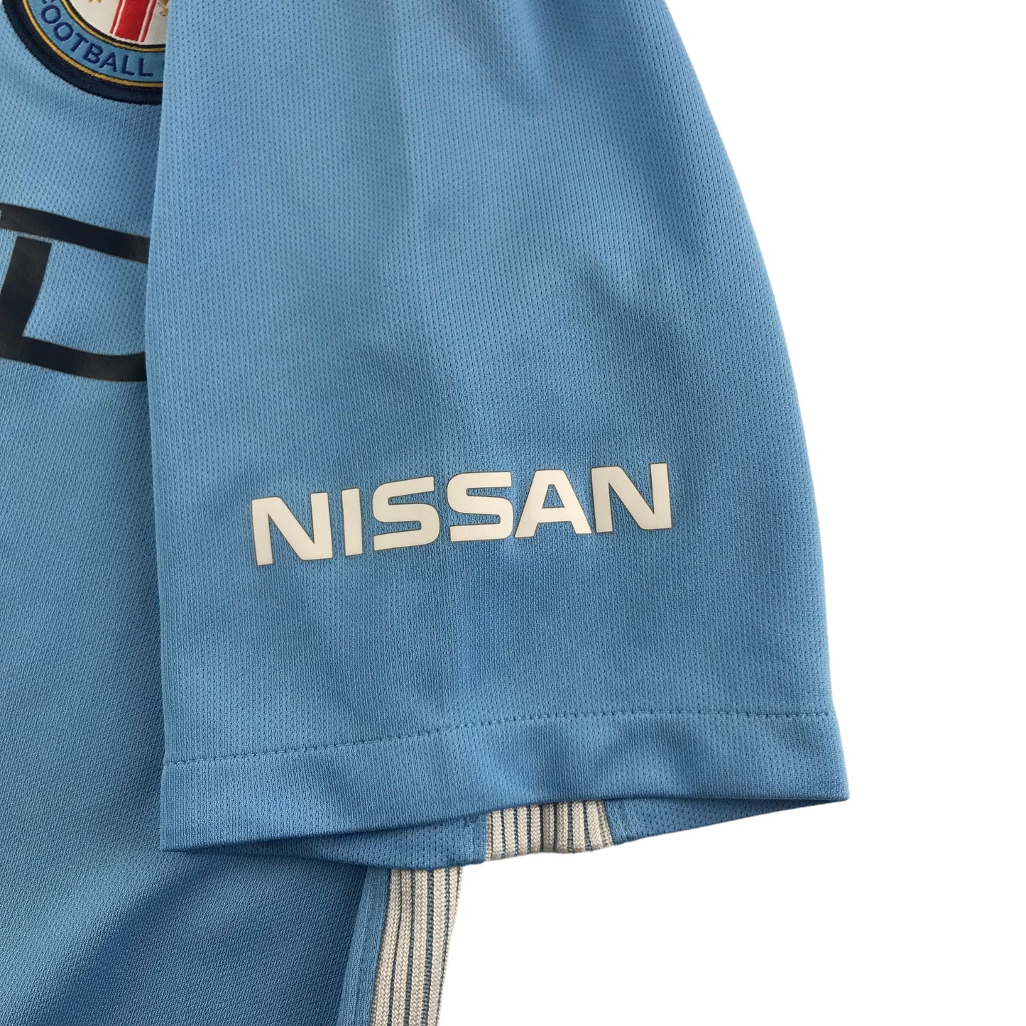 Nike Melbourne City FC 18/19 Home Football Top Size M Light Blue Short Sleeve