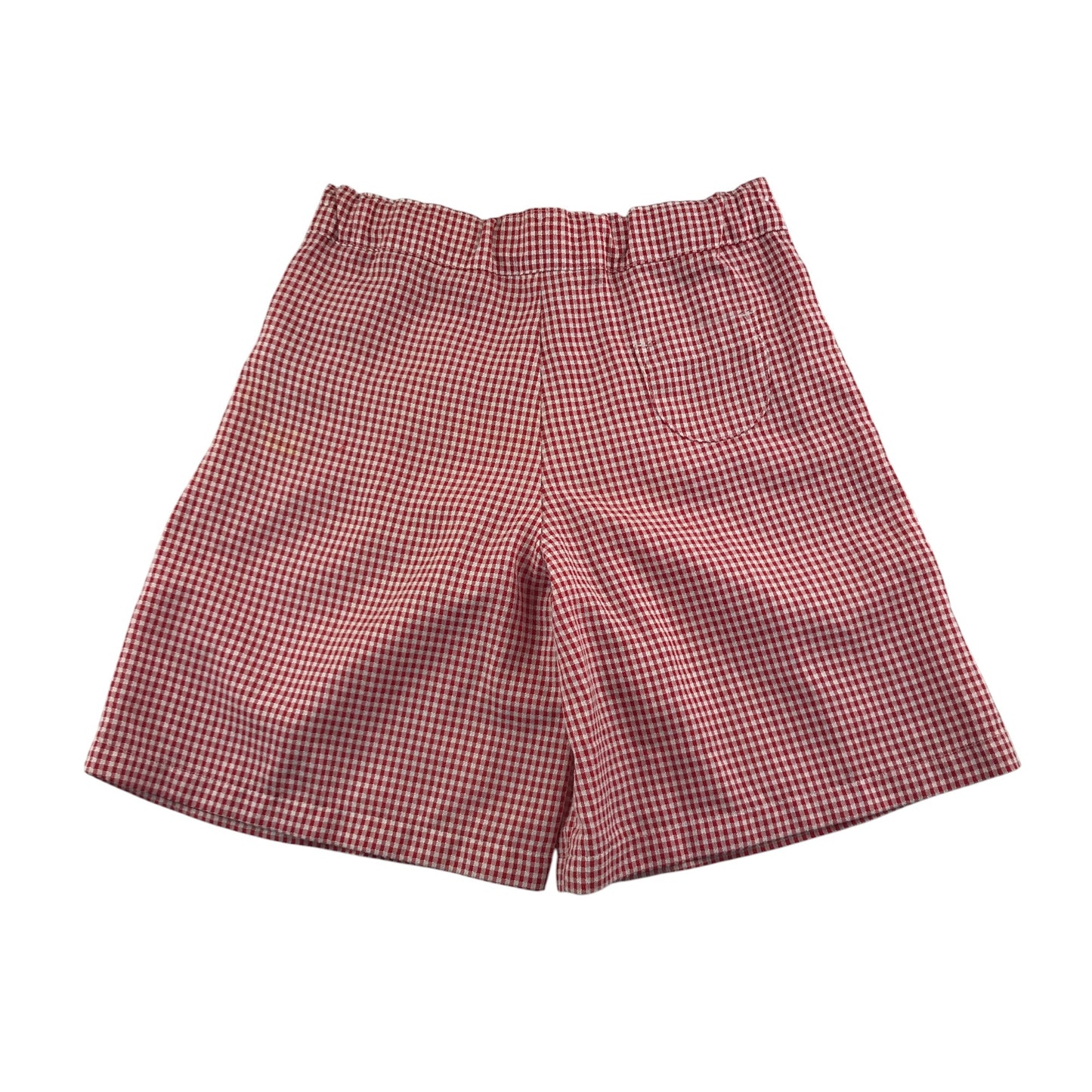 School Summer Gingham Shorts