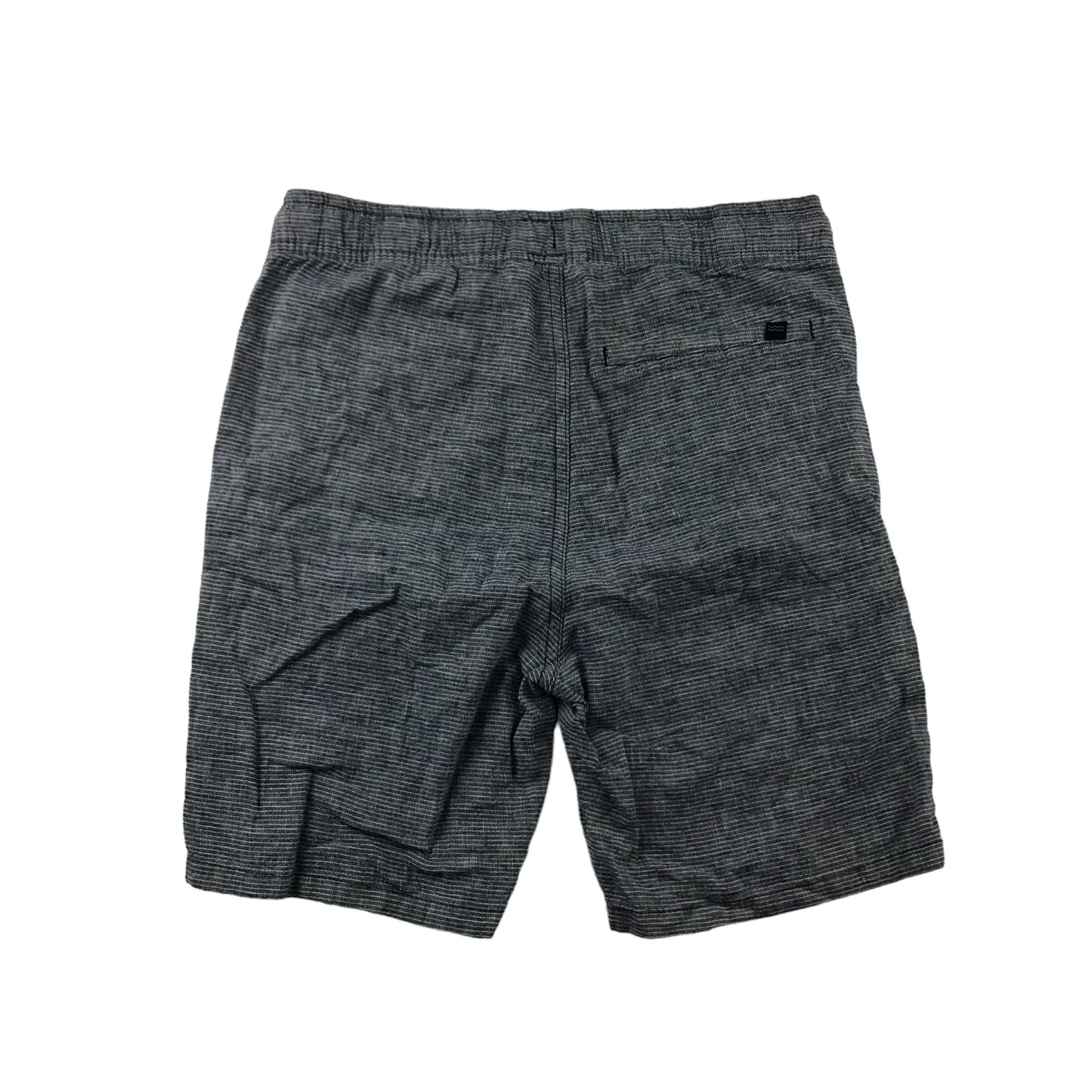 H&M Shorts Age 9 Grey Horizontal Pattern Pull Up