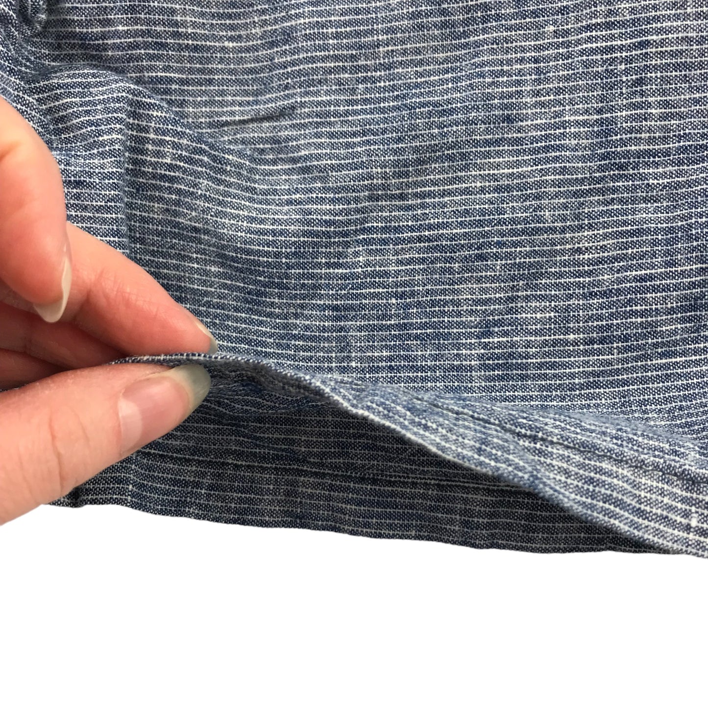 H&M Shorts Age 9 Grey Horizontal Pattern Pull Up