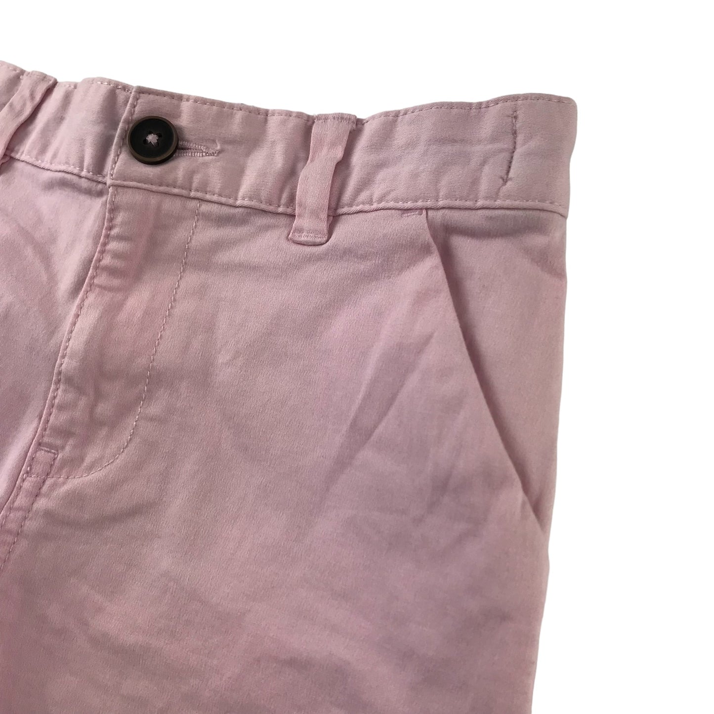 F&F Shorts Age 9 Light Pink Plain Chino Style