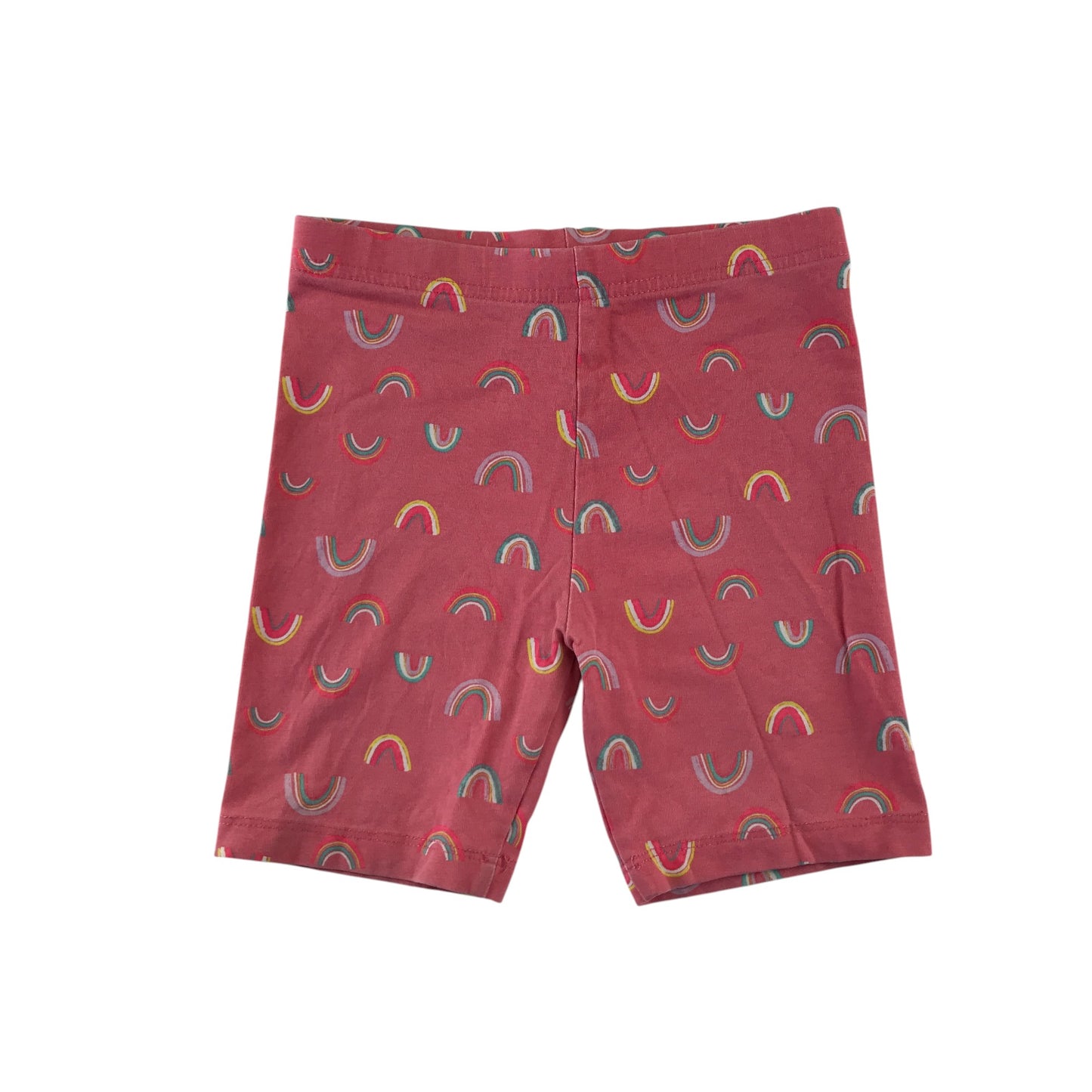 George leggings 4-5 years pink cropped rainbow print