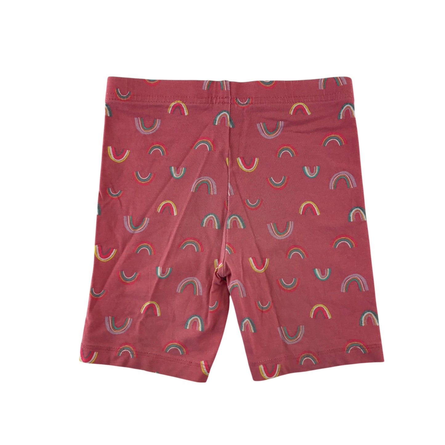 George leggings 4-5 years pink cropped rainbow print