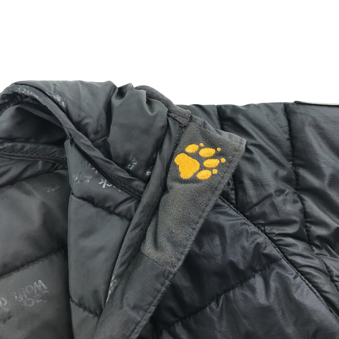 Jack Wolfskin jacket 7-8 years black warm lining puffer waterproof