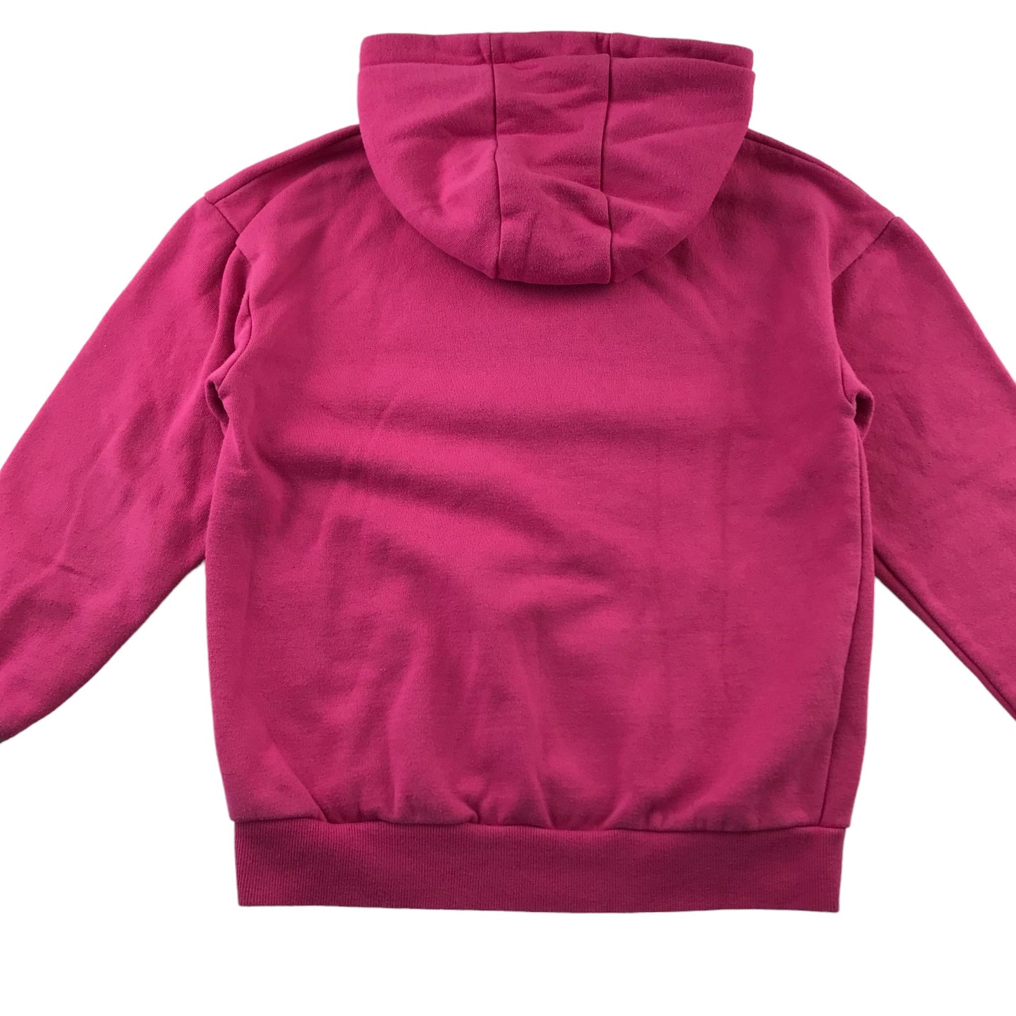 Primark hoodie 9-10 years pink urban skate text graphic