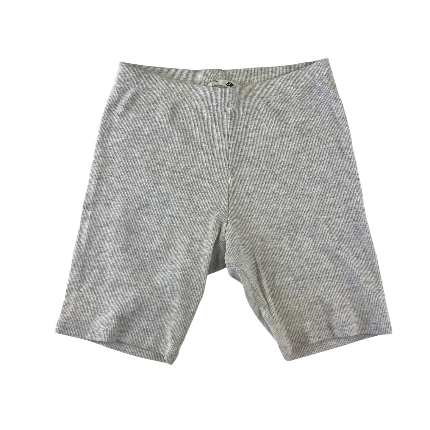 H&M leggings 8-9 years grey plain cropped