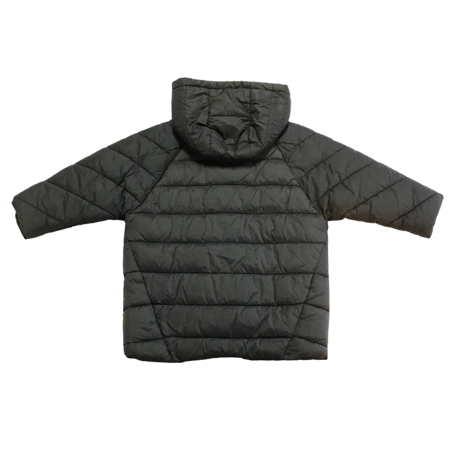 Zara Jacket Age 5-6 Charcoal Grey Hooded Parka