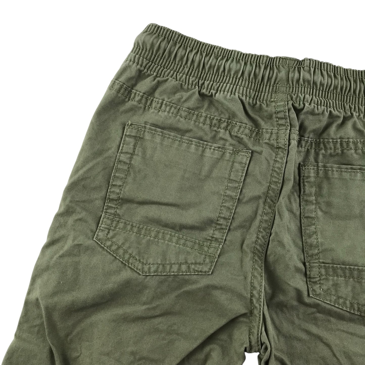 Tu shorts 5-6 years khaki green plain cotton