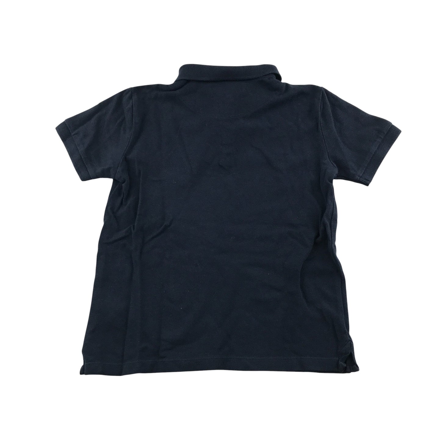 Zara polo shirt 6-7 years navy short sleeve cotton