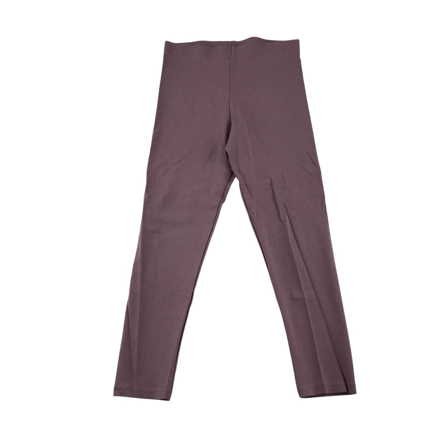 Nutmeg leggings 8-9 years pale purple sparkly