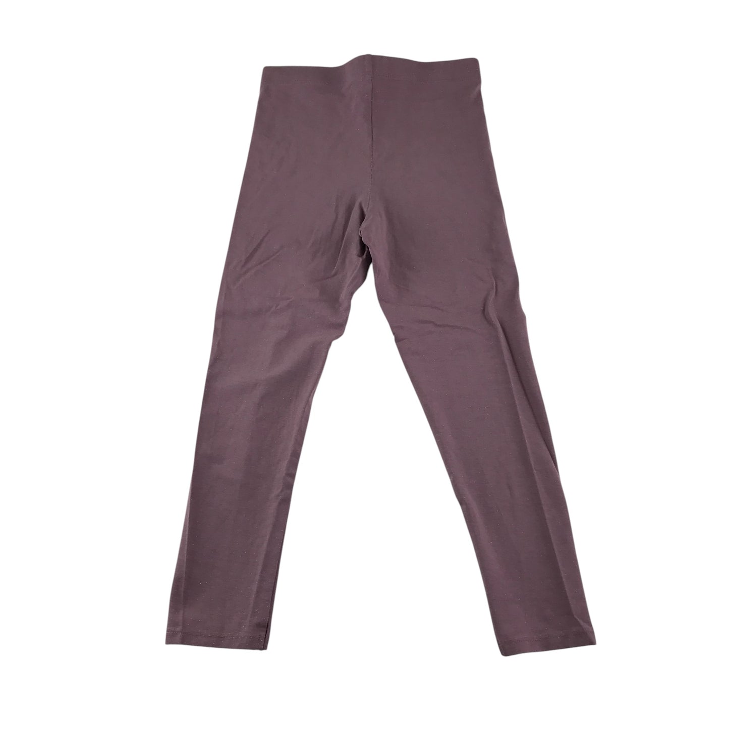 Nutmeg leggings 8-9 years pale purple sparkly