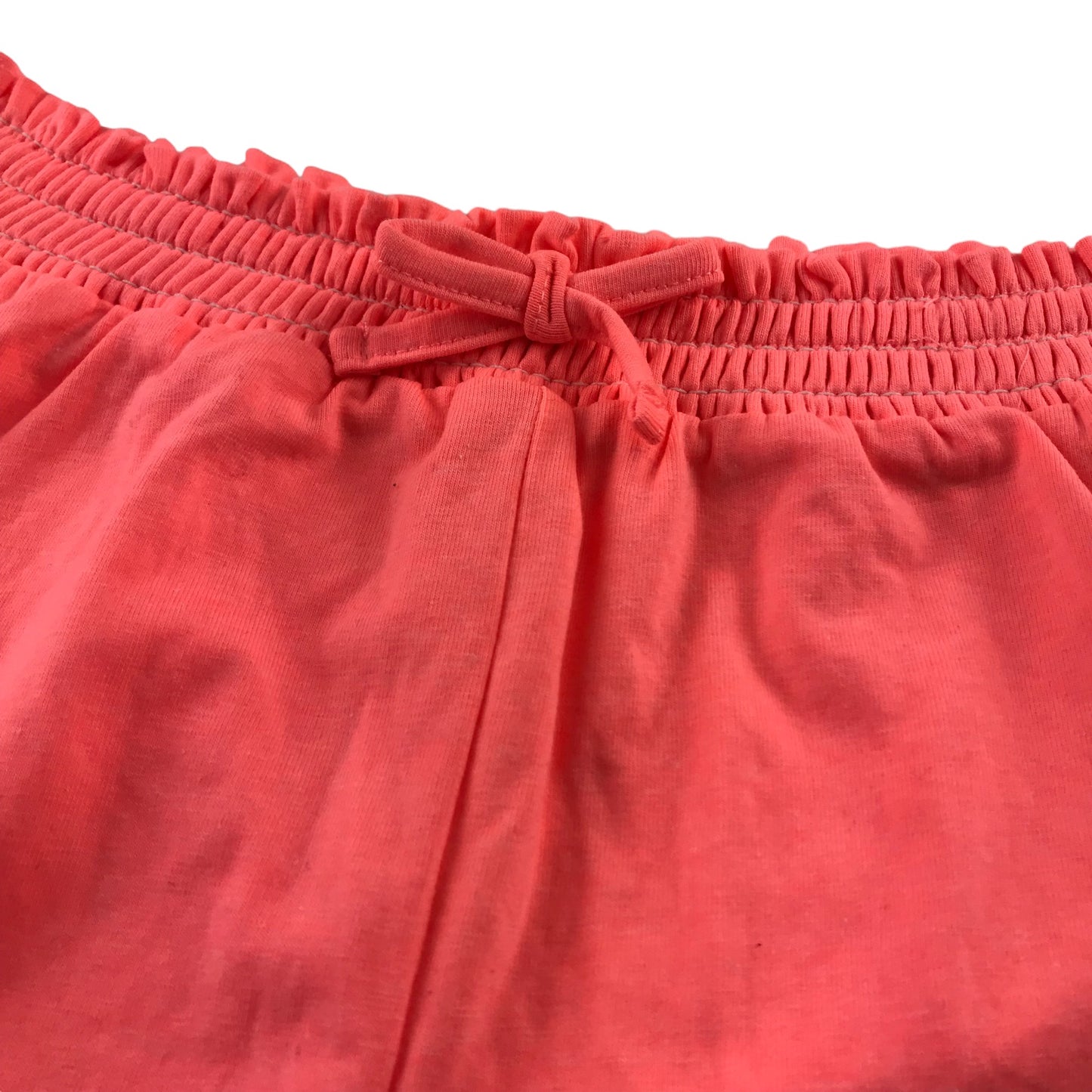 Bluezoo Shorts Age 9 Neon Pink Fringe sides