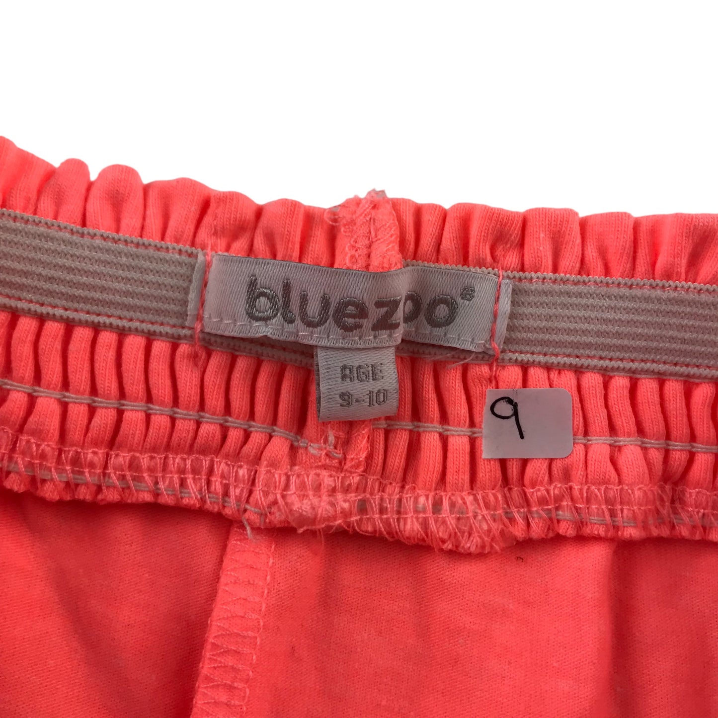 Bluezoo Shorts Age 9 Neon Pink Fringe sides