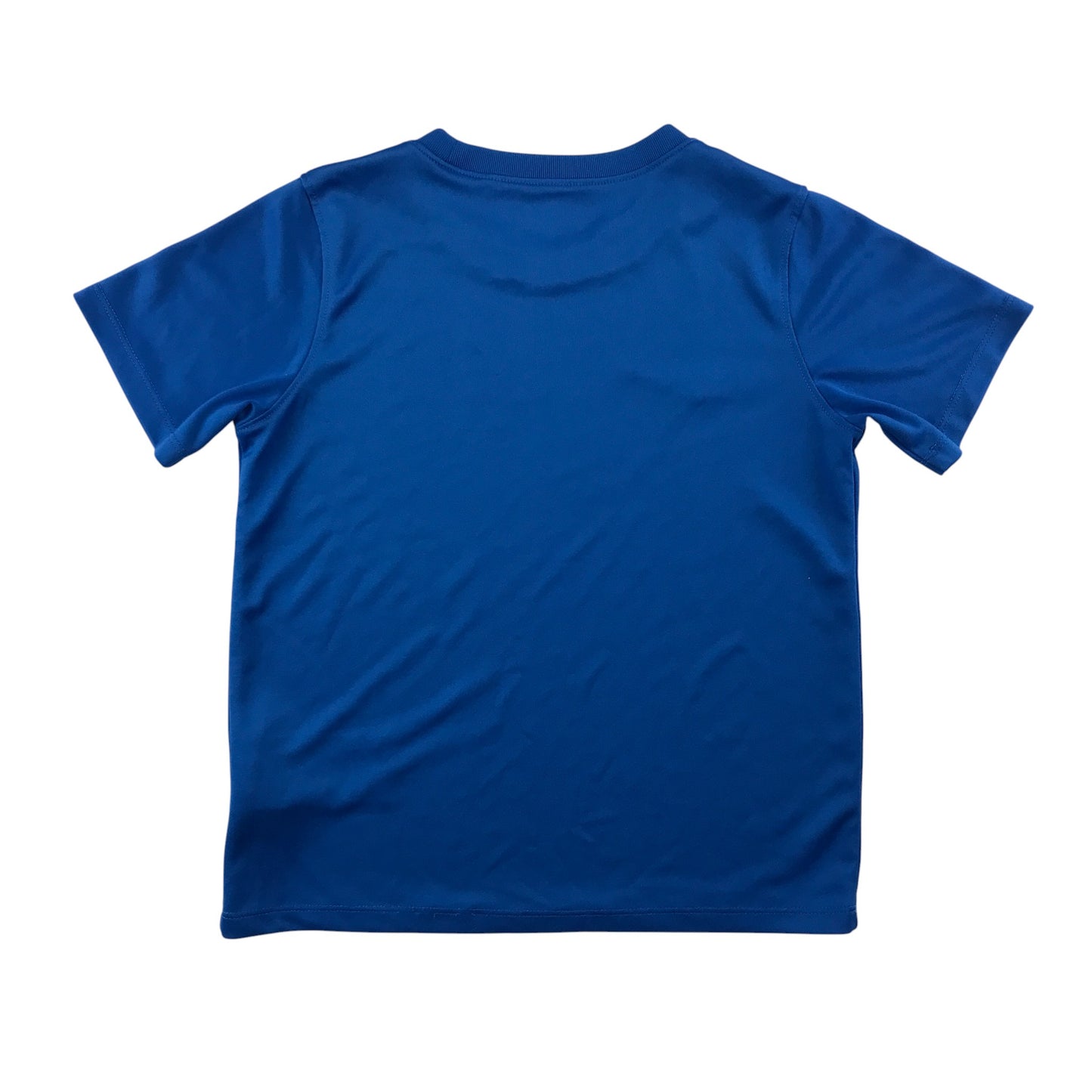 Nike sport top 5-6 years blue plain with white logo